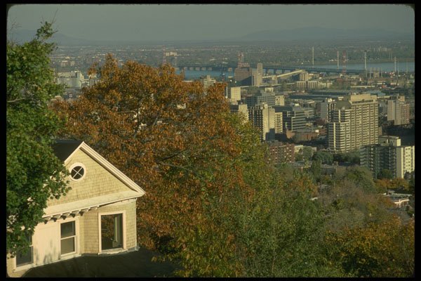 277051 Montreal From Westmount Mountain A4 Photo Print