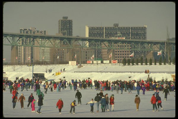 277075 Isle Notre Dame, Fetes Des Neiges A4 Photo Print