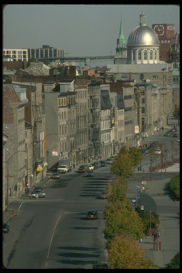 277094 De La Commune Street, Old Montreal A4 Photo Print