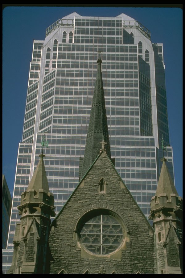 277095 Christ Church Cathedral, La Maison Des Cooperants A4 Photo Print