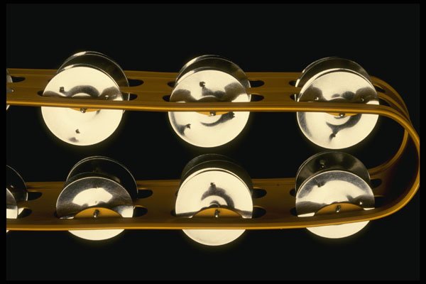 278020 Tambourine Stick A4 Photo Print