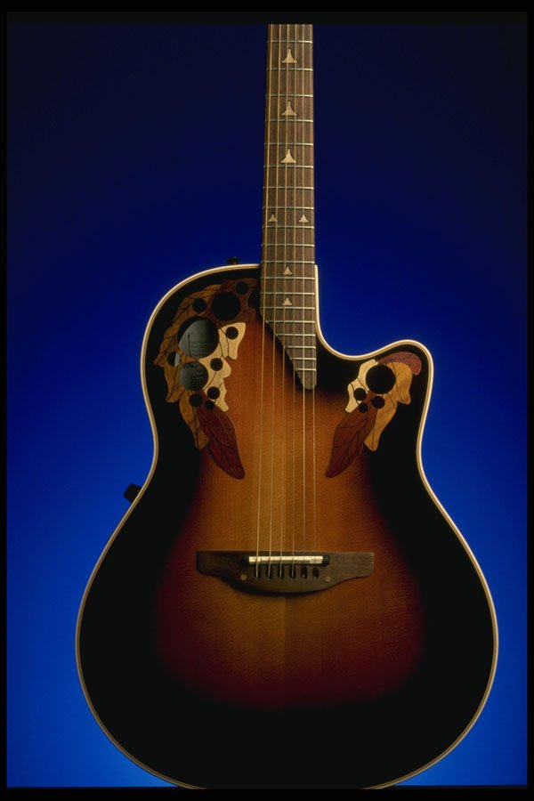 278024 Ovation Guitar A4 Photo Print
