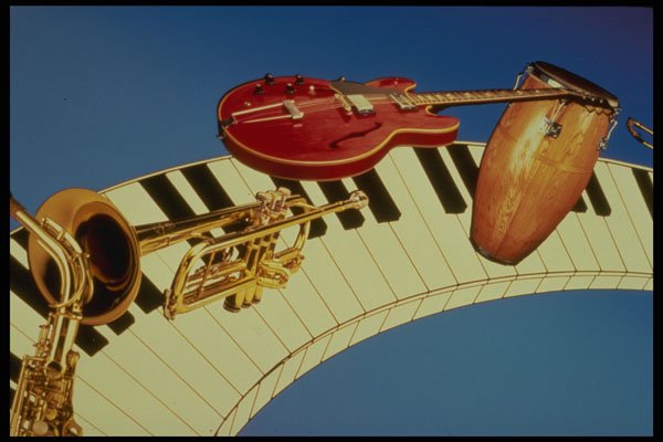 278035 Musical Instruments A4 Photo Print