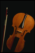 278040 Violin Body And Bow A4 Photo Print