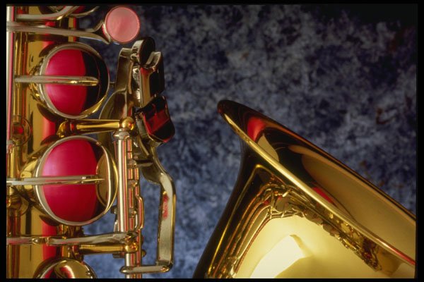 278064 Saxophone A4 Photo Print