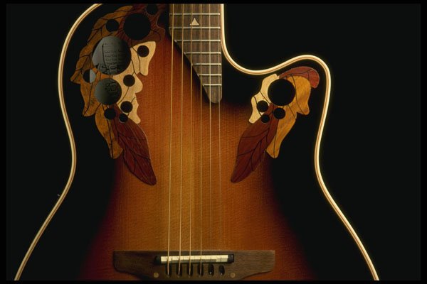 278073 Guitar Body A4 Photo Print