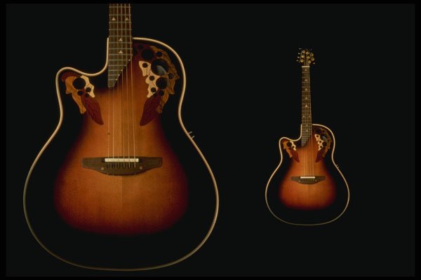 278089 Guitars A4 Photo Print