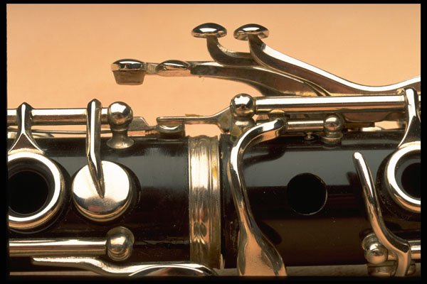 278098 Clarinet Keys A4 Photo Print