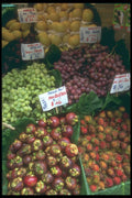 279008 Green And Red Grapes A4 Photo Print