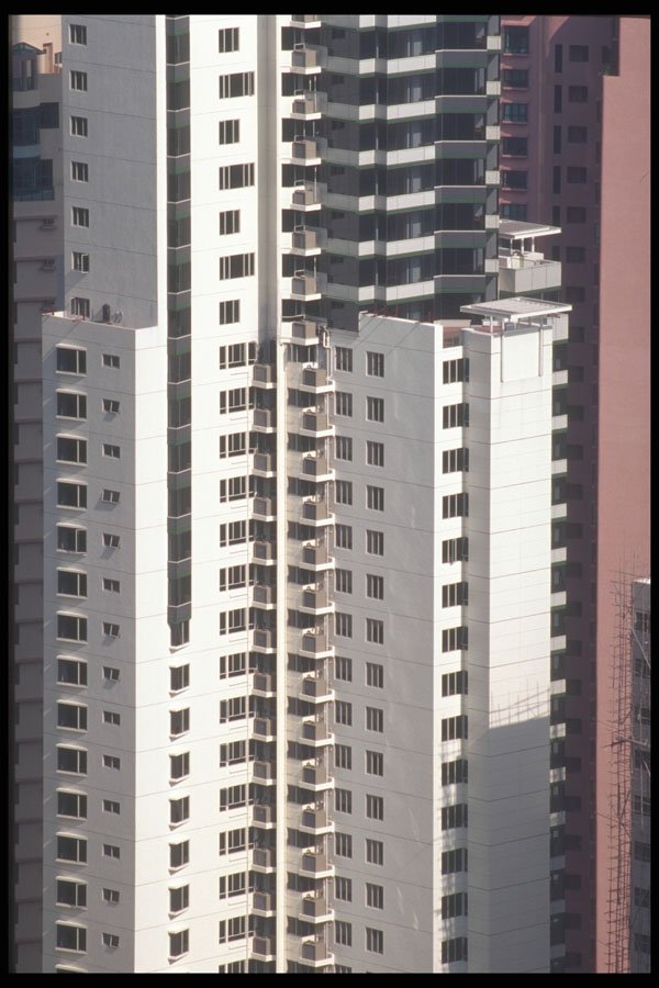 279019 High Density Apartment Buildings A4 Photo Print