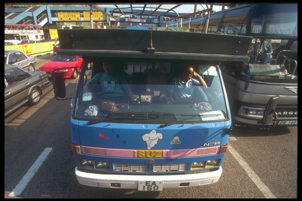 279024 Hong Kong Tunnel Traffic A4 Photo Print