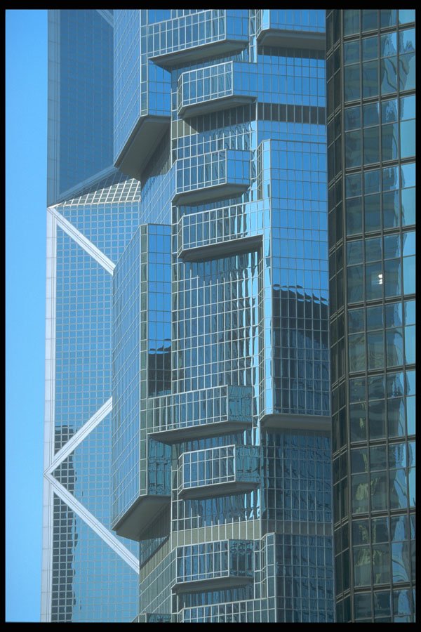 279042 Detail Of Office Buildings A4 Photo Print