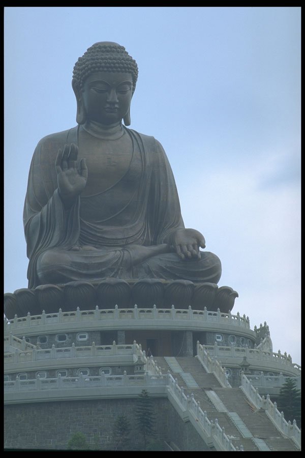 279044 World's Tallest Bronze Buddha, Lantua Island A4 Photo Print