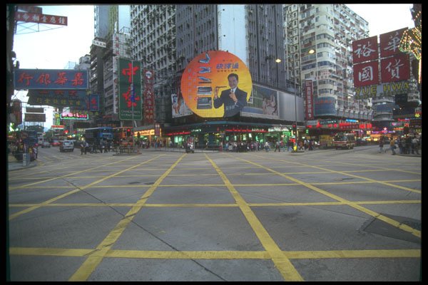 279051 Intersection Grid Pattern, Kowloon A4 Photo Print