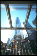 279054 Skyward View, Central Plaza Building A4 Photo Print