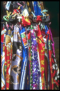 279055 Silk Scarves, Stanley Market A4 Photo Print