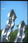 279063 Modern Sculpture A4 Photo Print
