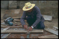 279064 Man On Construction Site A4 Photo Print