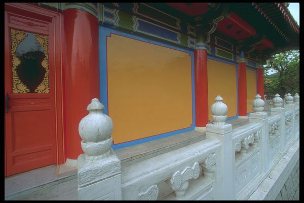 279078 Ornamented Balcony A4 Photo Print