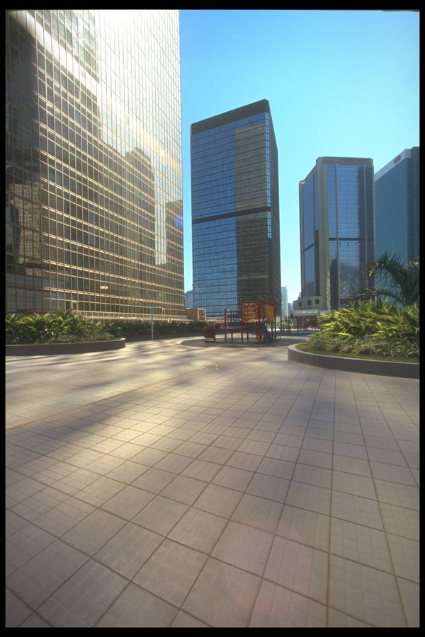 279091 Elevated Plaza, Hong Kong A4 Photo Print
