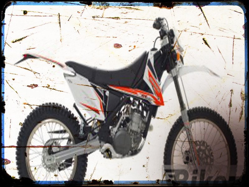 280 t ride A4 Photo Print Motorbike Vintage Aged