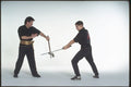 280081 Moon Axe Vs Sword A4 Photo Print