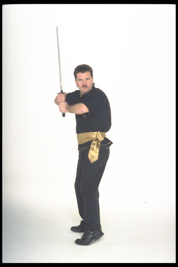 280099 Samurai C Pose A4 Photo Print