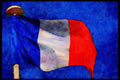 281000 French Flag A4 Limited Edition Watercolour Print