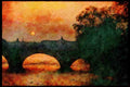 281001 Bridge Over The Seine A4 Limited Edition Watercolour Print