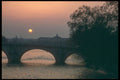 281001 Bridge Over The Seine A4 Photo Print