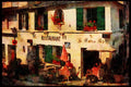 281020 Maison Rose Near Montmarte A4 Limited Edition Watercolour Print