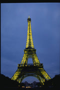281038 The Eiffel Tower At Dusk A4 Photo Print