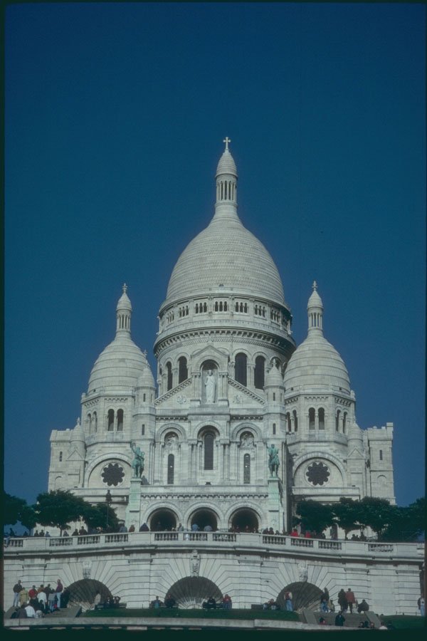 281046 Cathedral Sacre Coeur At Montmarche A4 Photo Print