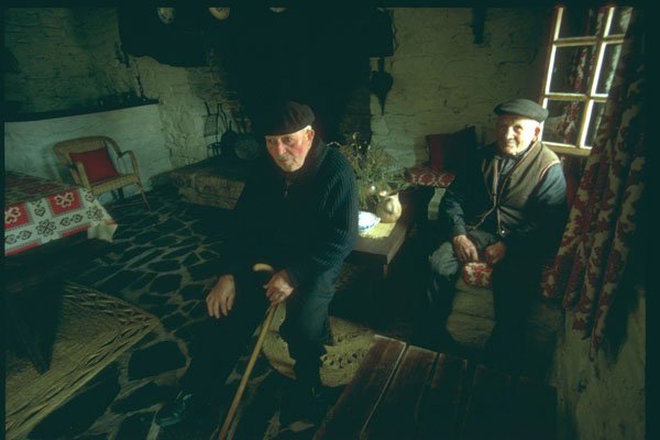 281064 Retired Farmers A4 Photo Print