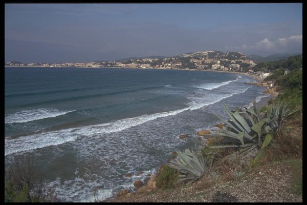 281079 The Mediterannean Coastline A4 Photo Print