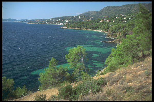 281083 View Of The Mediterannean A4 Photo Print