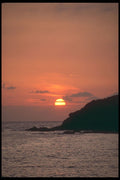 281084 Sunset On The Mediteannean A4 Photo Print
