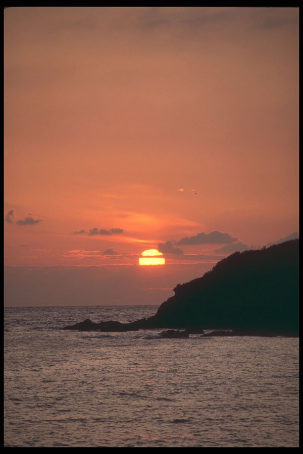 281084 Sunset On The Mediteannean A4 Photo Print