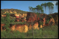 281087 The Ochre Cliffs Near The Village Of Rustrel A4 Photo Print