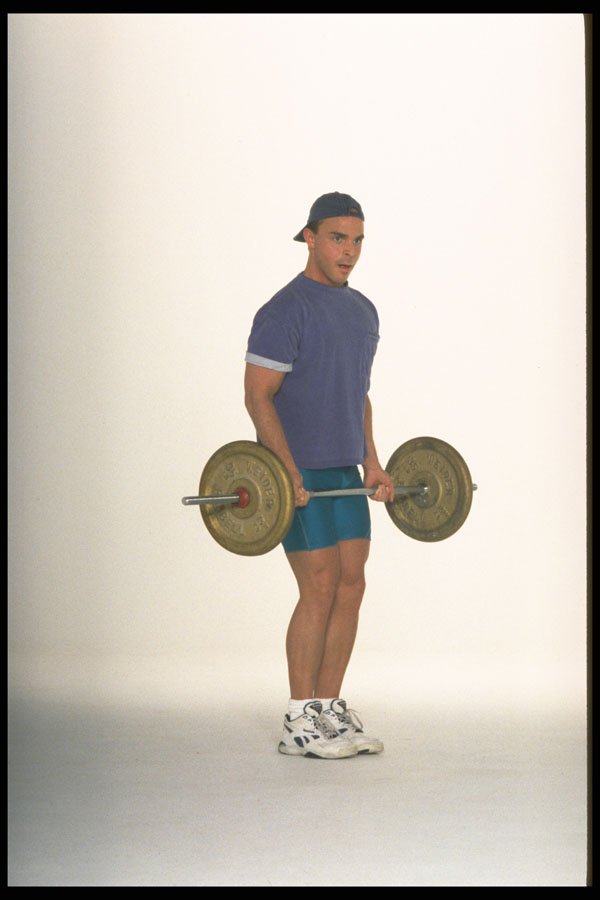 282001 Barbell A4 Photo Print