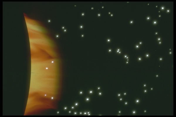 283005 Planet On Fire A4 Photo Print