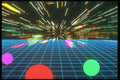 283043 Grid And Light Streak A4 Photo Print