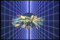 283045 Grids In Space A4 Photo Print