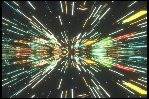 283062 Light Warp A4 Photo Print