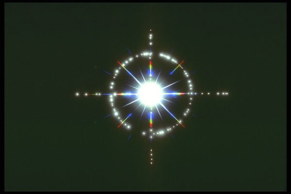 283073 Star A4 Photo Print