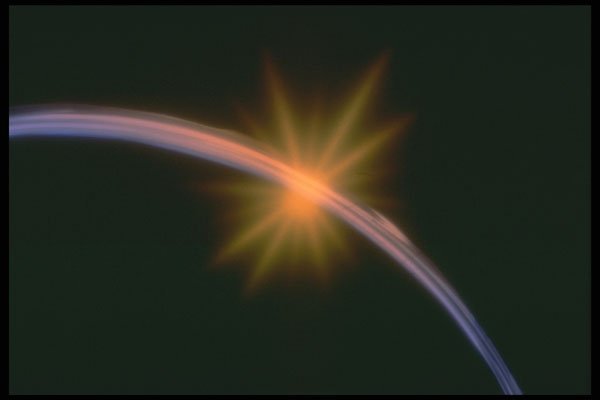 283086 Sunset Over Earth A4 Photo Print