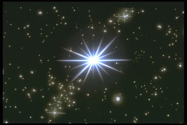 283096 Stars A4 Photo Print