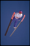 284002 Ski Jumping A4 Photo Print