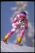 284003 Downhill Skiing A4 Photo Print