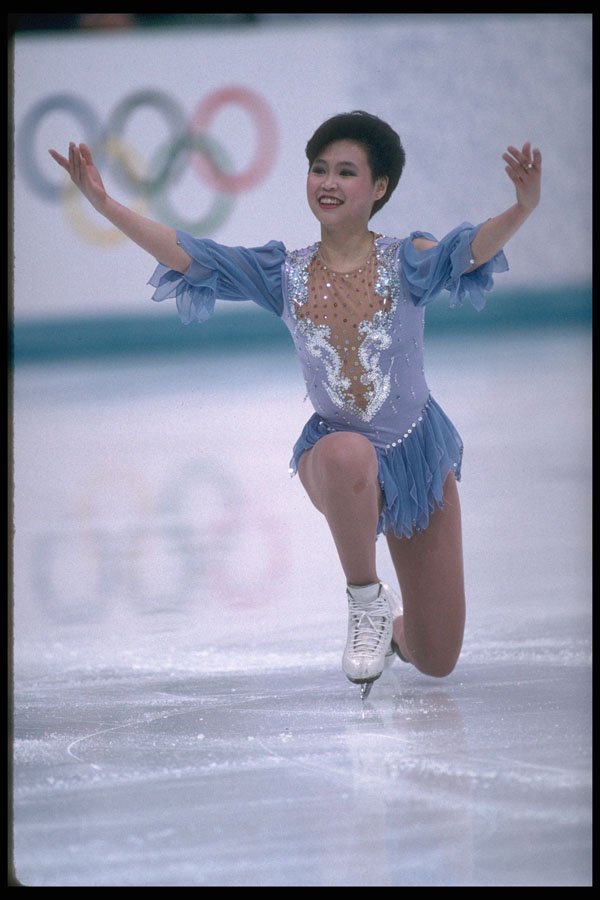 284006 Women's Figure Skating A4 Photo Print
